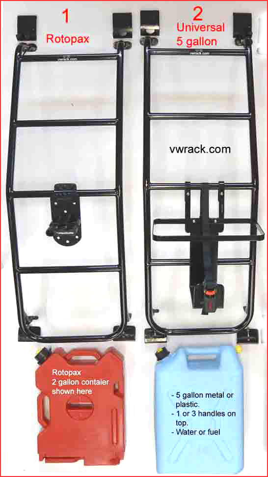 Vanagon jerry can carrier